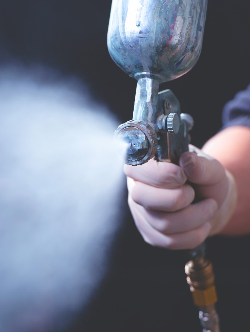 Peinture au pistolet - Pistoleterie